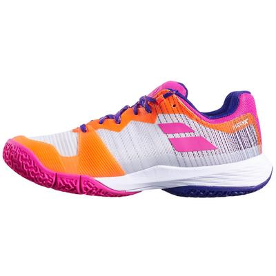 Babolat Jet Ritma Women's Padel Shoes - Grey & Pink