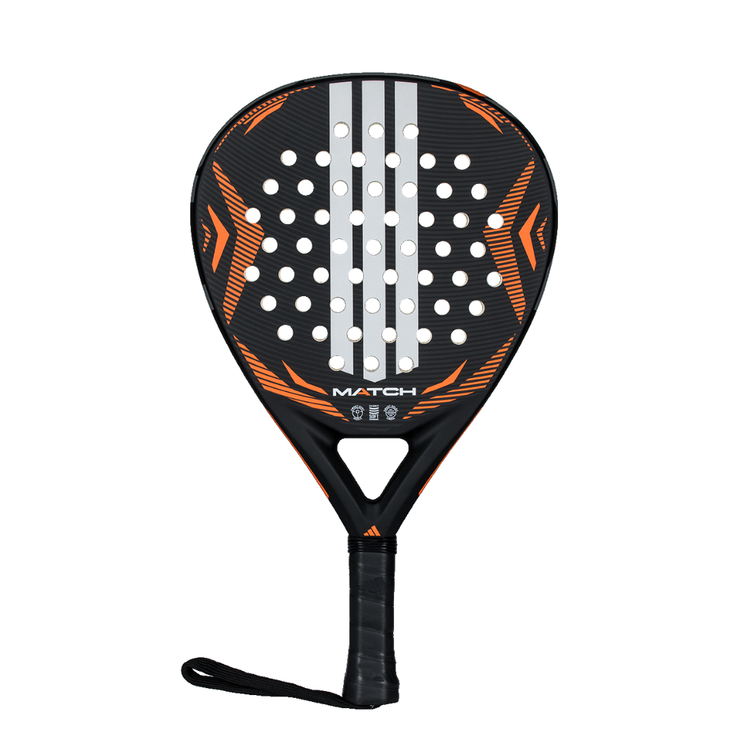 Adidas Match Black/Orange Padel Racket 2026