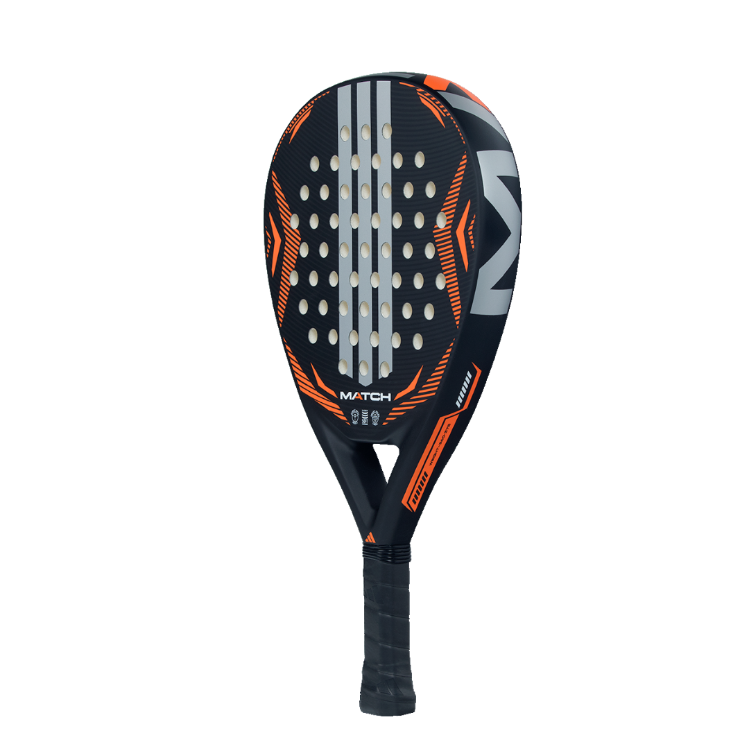 Adidas Match Black/Orange Padel Racket 2026
