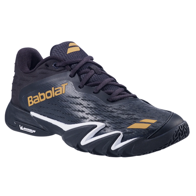 Babolat Premura 3 Men’s Padel Shoes - Black & Gold