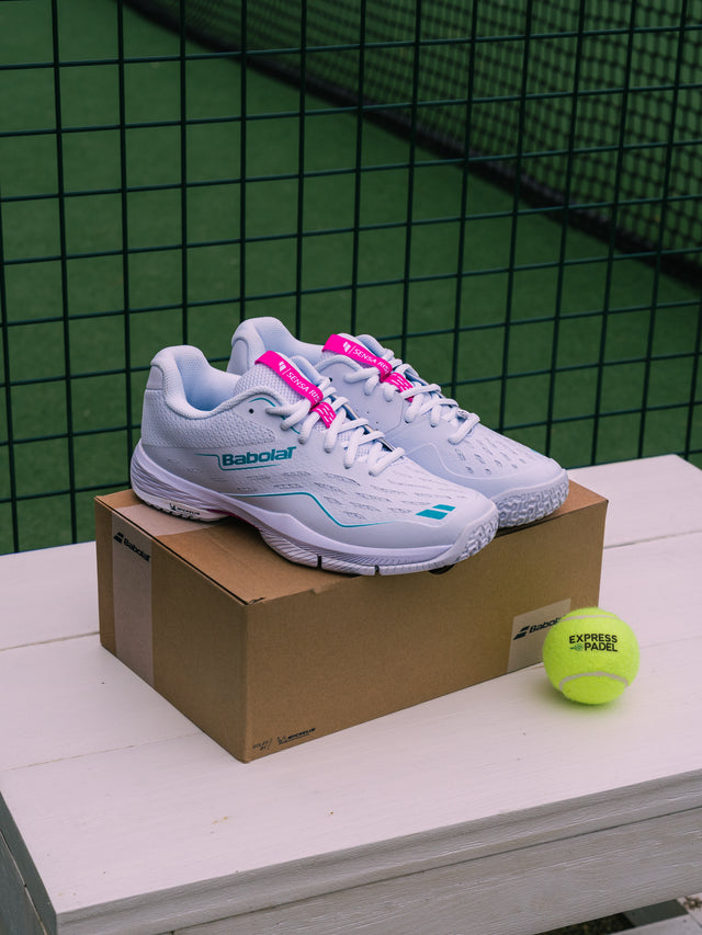 Babolat Women's Sensa Rise White Padel shoes