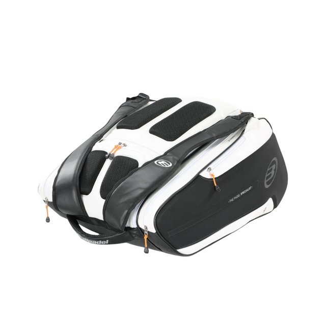 Bullpadel Hack 2025 Padel Racket Bag Black & White
