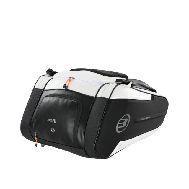 Bullpadel Hack 2025 Padel Racket Bag Black & White