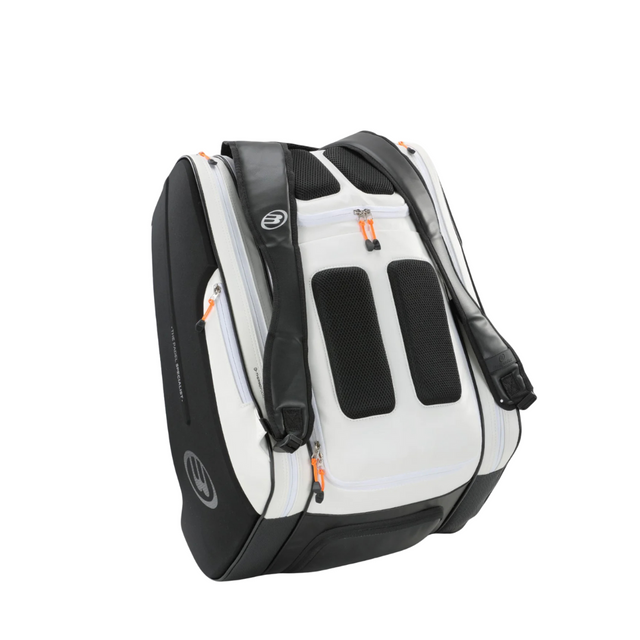 Bullpadel Hack 2025 Padel Racket Bag Black & White
