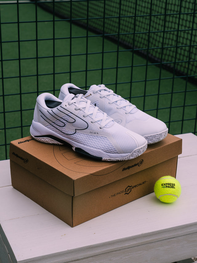 Bullpadel Men's Icon 25I Padel Shoes - White