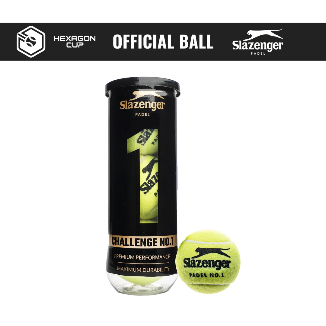 Slazenger Challenge Balls (Tube of 3)