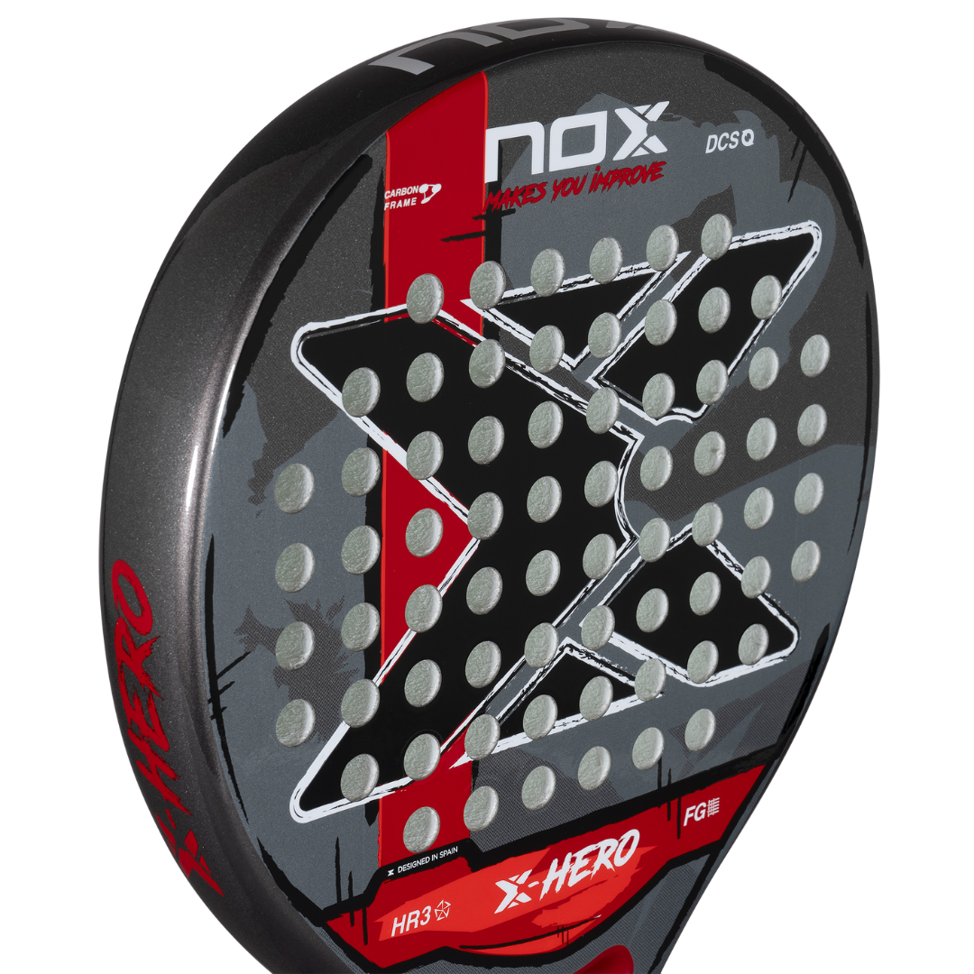 Nox X-Hero Red Padel Racket 2026