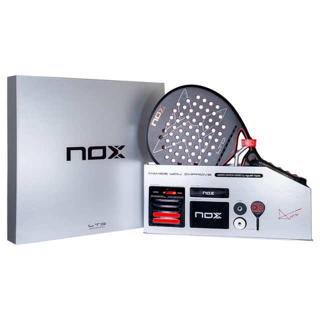 Nox AT10 Luxury Genius 12K Limited Edition Padel Racket - Pack