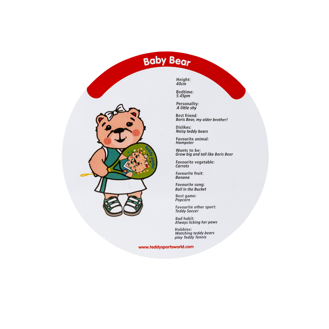 Teddy Padel Kids Racket - Baby Bear