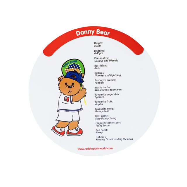 Teddy Padel Kids Racket - Danny Bear