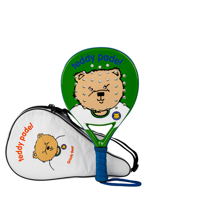 Teddy Padel Kids Racket - Grizzly Bear