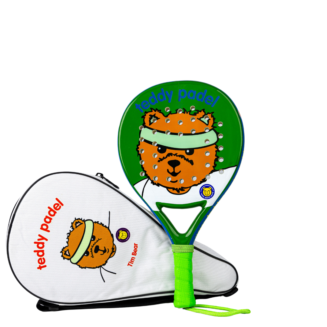 Teddy Padel Kids Racket - Tim Bear