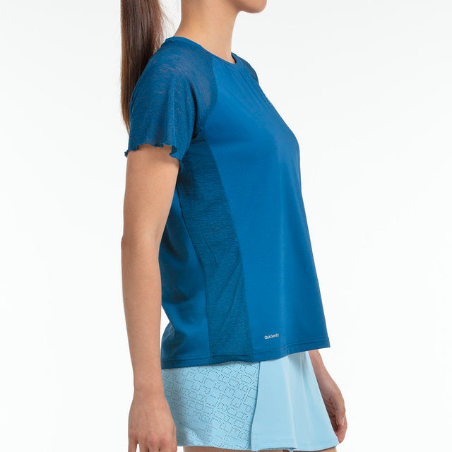 Bullpadel Women's Dedale Padel Top - Blue Ink