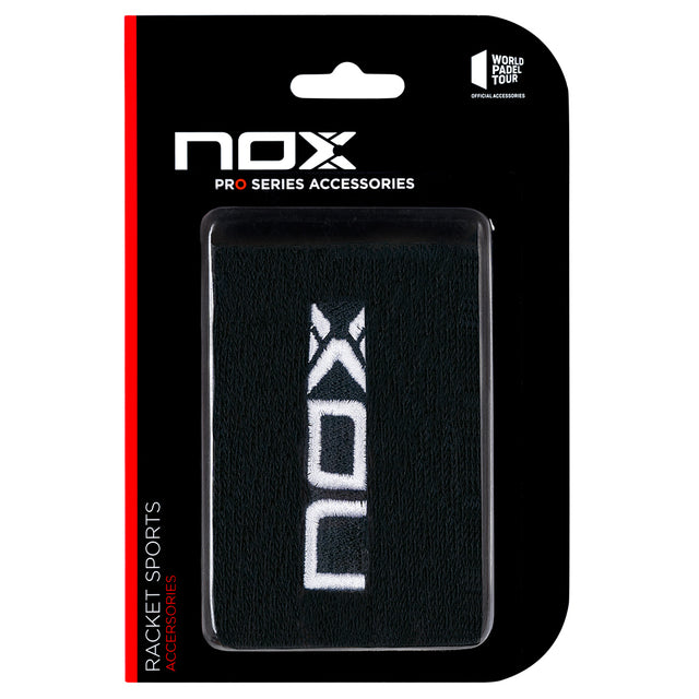 Nox Padel Wristbands (White/Black)