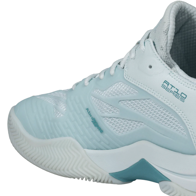 Nox AT10 Lux Women's Padel Shoes - Morning Mist & Turquoise
