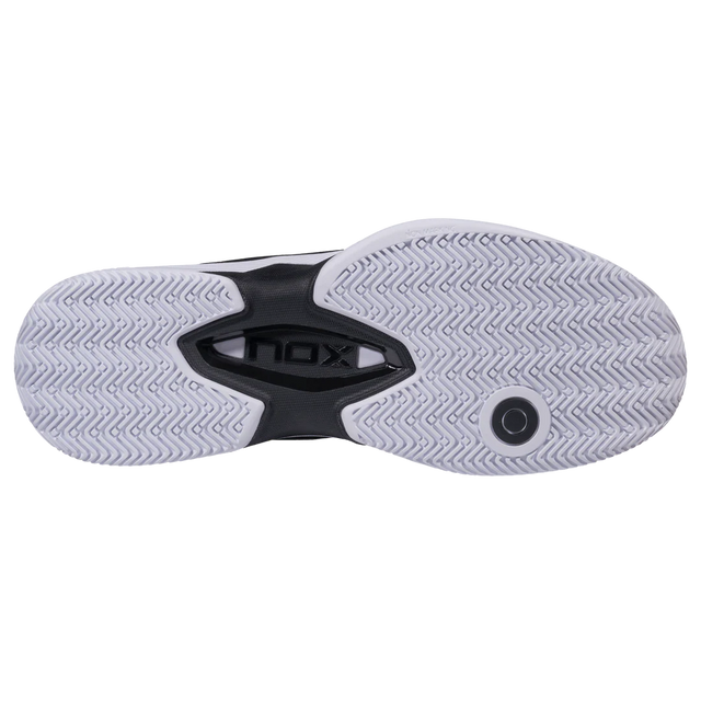 Nox AT10 Lux Men's Padel Shoes - Black & White
