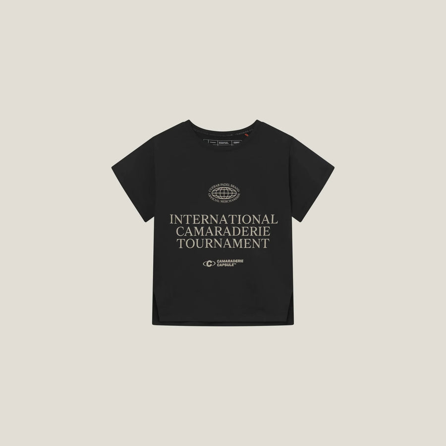 Cuera® On court ICT T-Shirt Slit Black