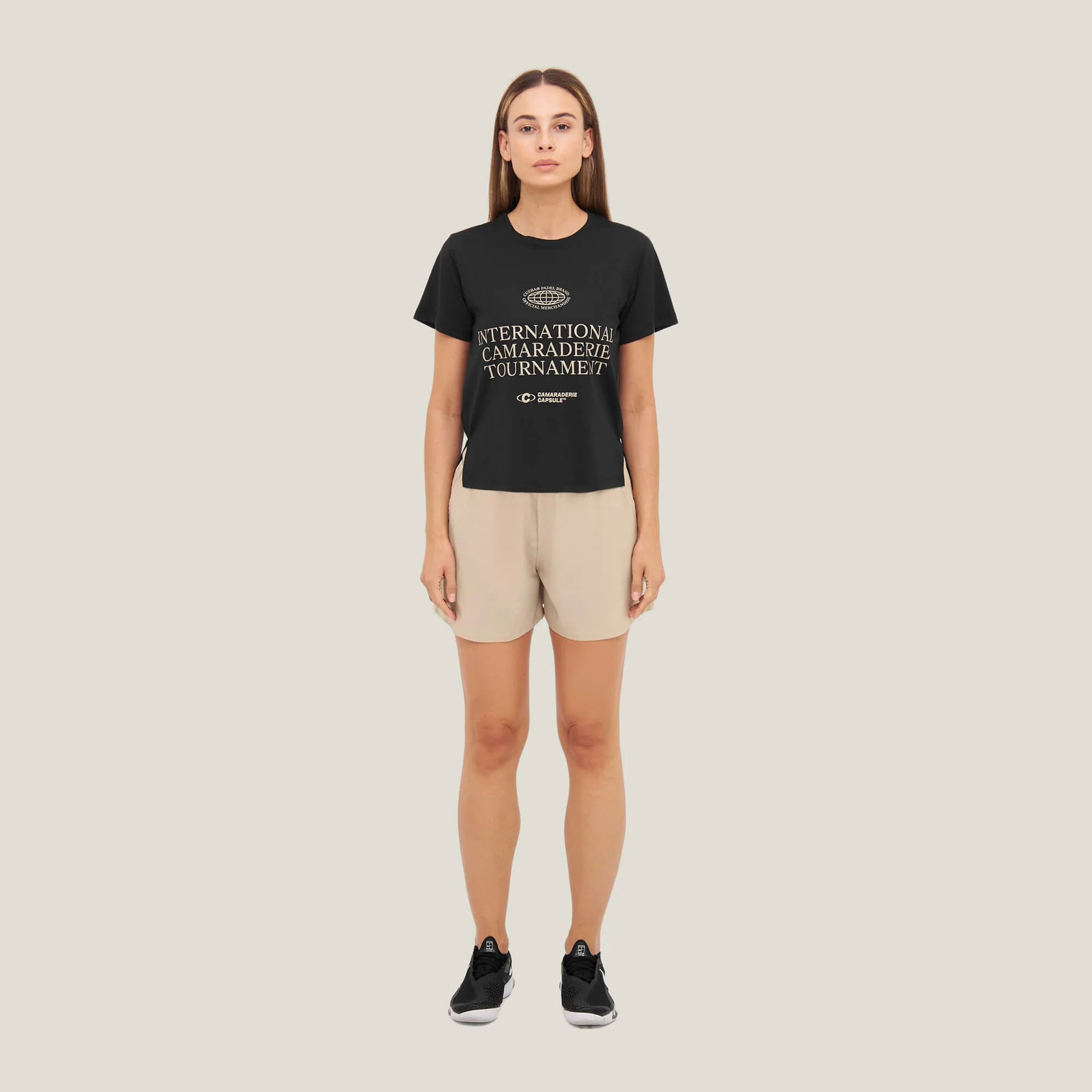 Cuera® On court ICT T-Shirt Slit Black