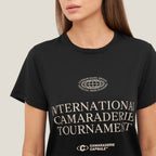 Cuera® On court ICT T-Shirt Slit Black
