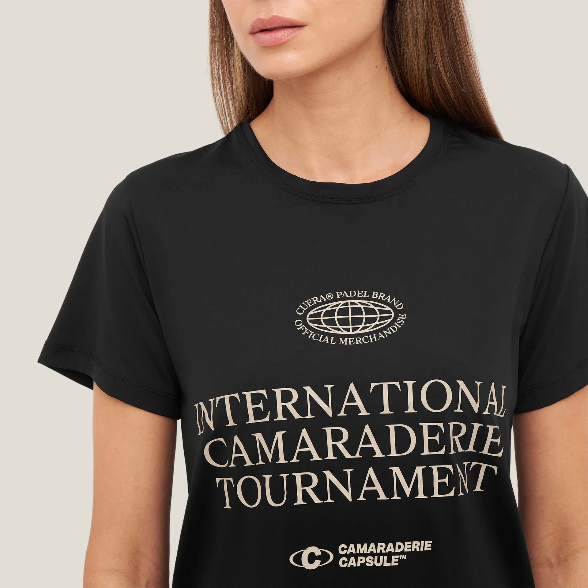 Cuera® On court ICT T-Shirt Slit Black