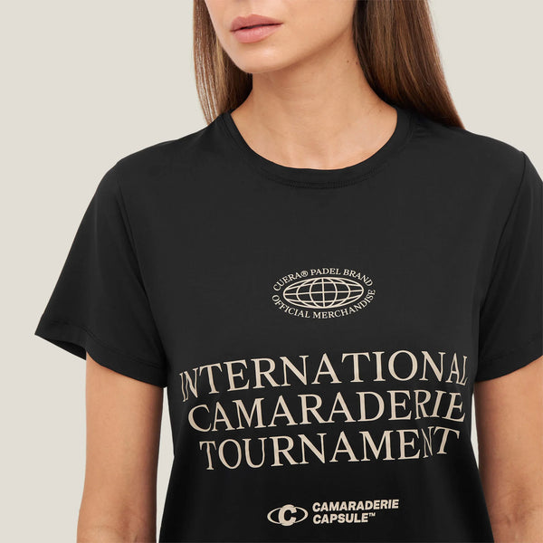 Cuera® On court ICT T-Shirt Slit Black