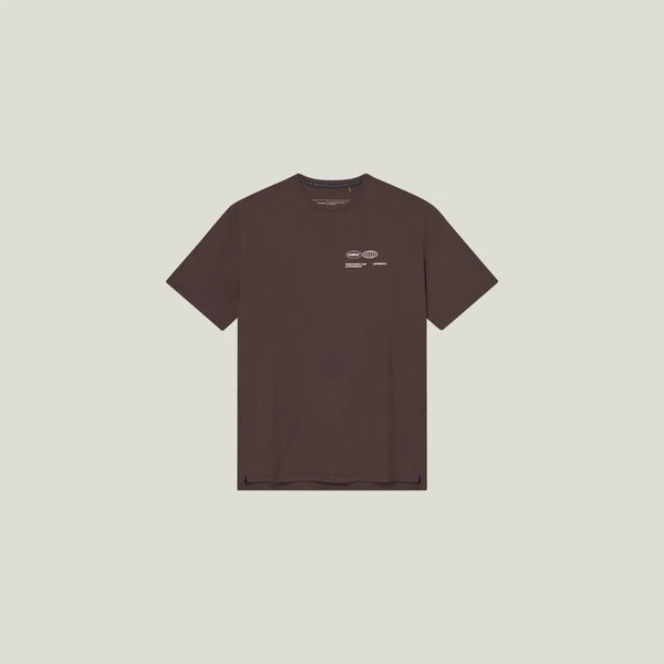 Cuera® Oncourt Airy Logo T-Shirt - Dark Brown