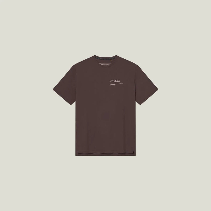 Cuera® Oncourt Airy Logo T-Shirt - Dark Brown