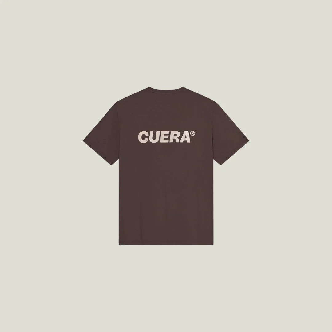 Cuera® Oncourt Airy Logo T-Shirt - Dark Brown