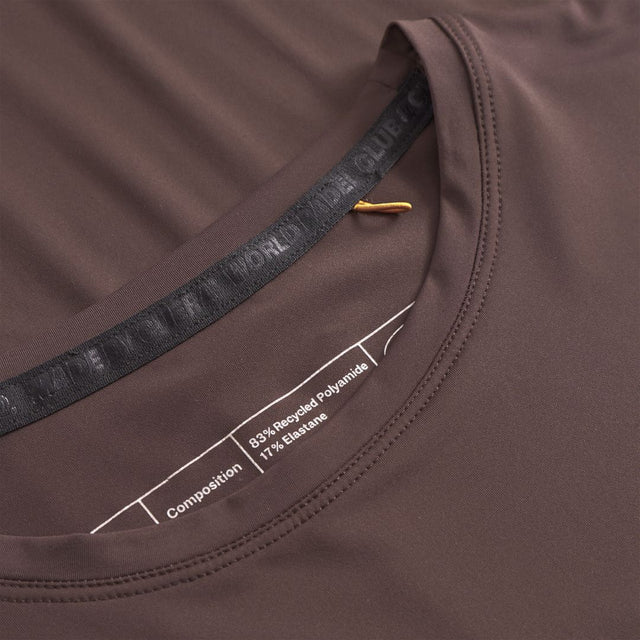 Cuera® Oncourt Airy Logo T-Shirt - Dark Brown