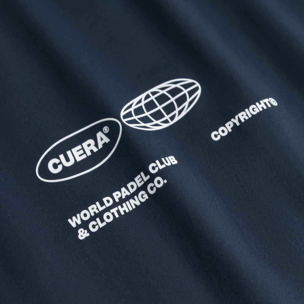 Cuera® Oncourt Airy Logo T-Shirt - Navy