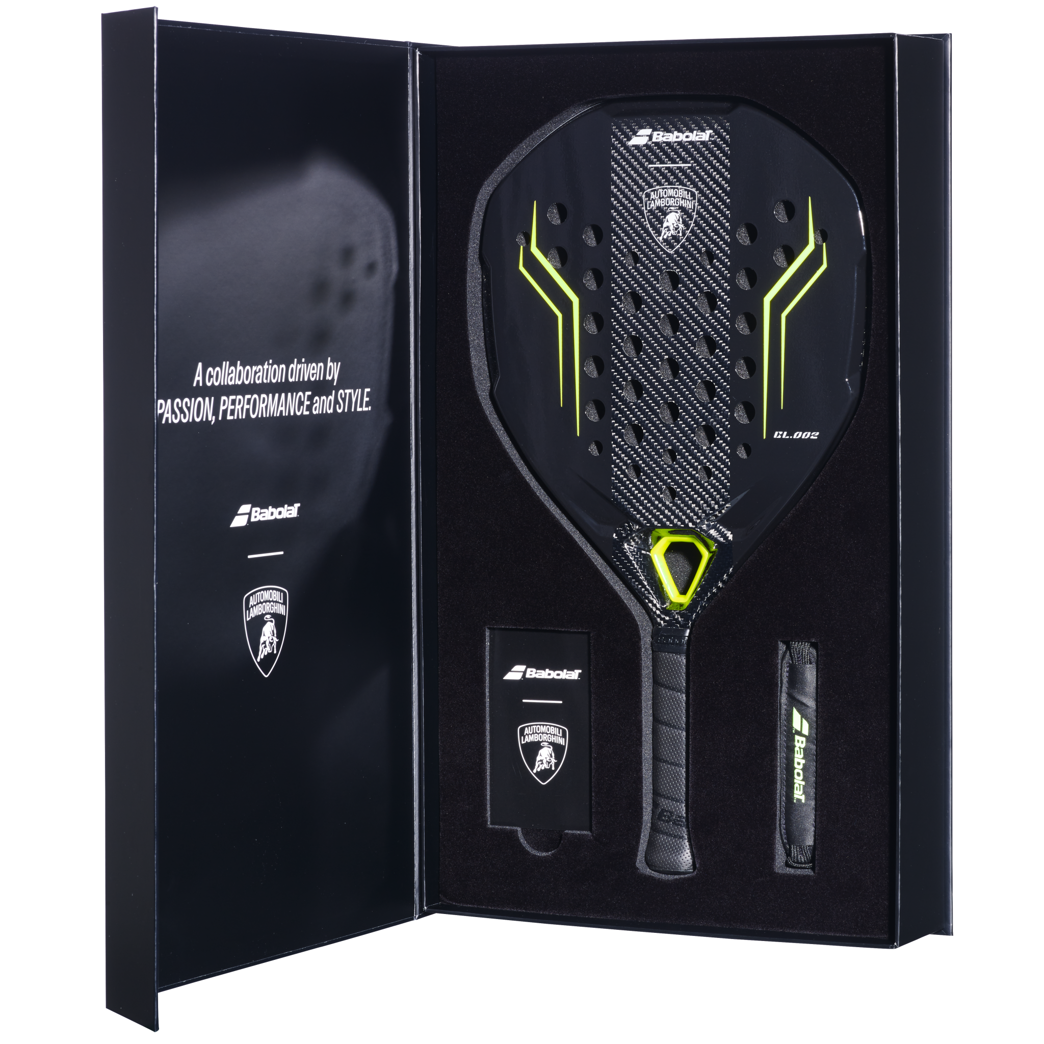 Babolat BL.002 Lamborghini Padel Racket Black