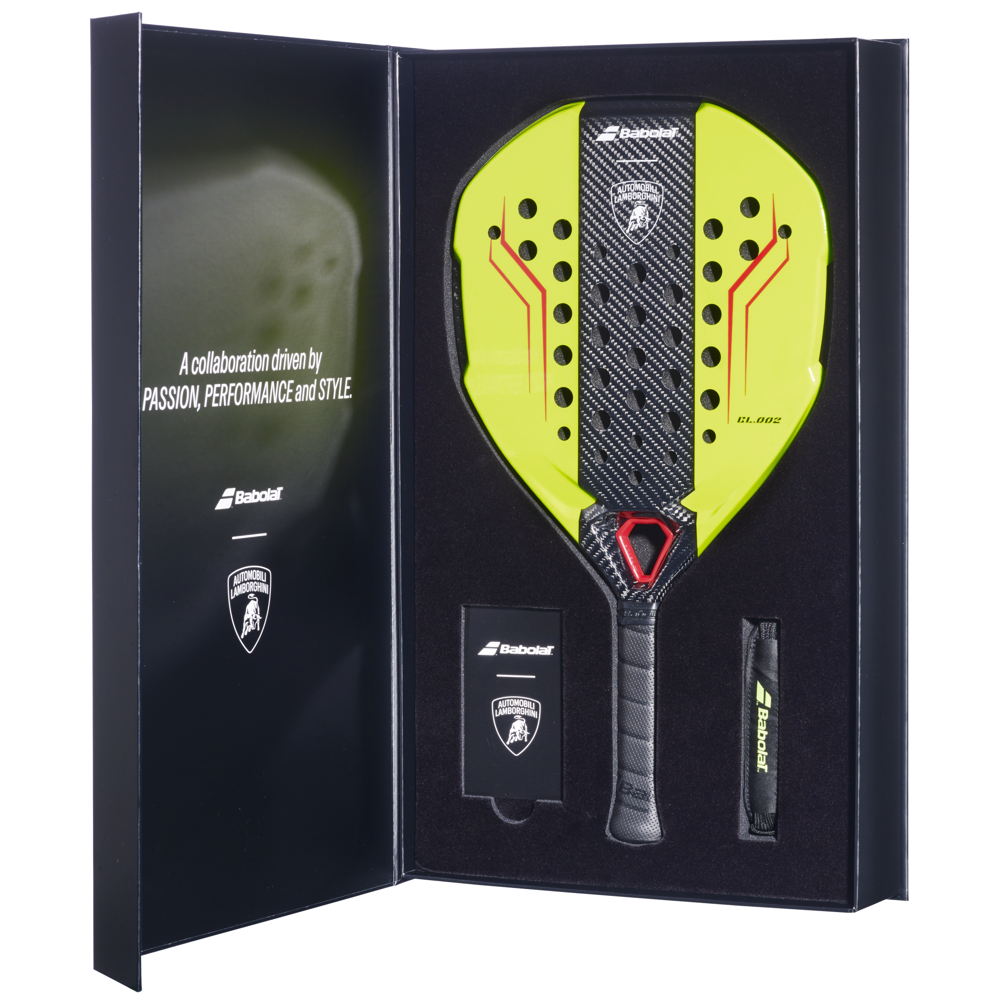 Babolat BL.002 Lamborghini Padel Racket Lime