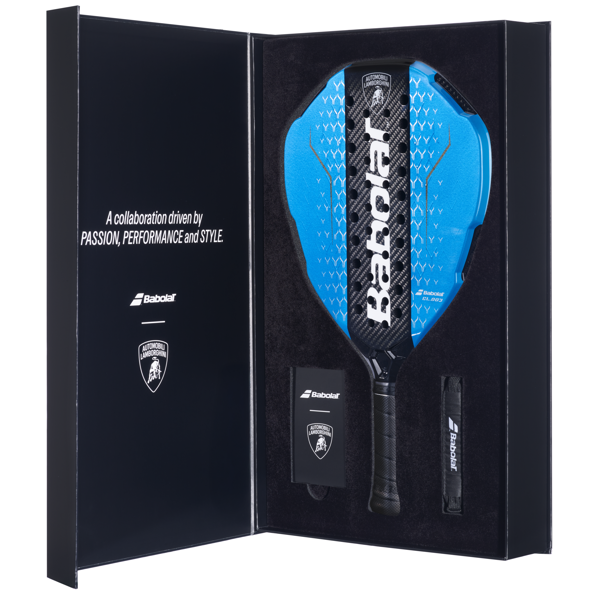 Babolat BL.003 Lamborghini Padel Racket Blue