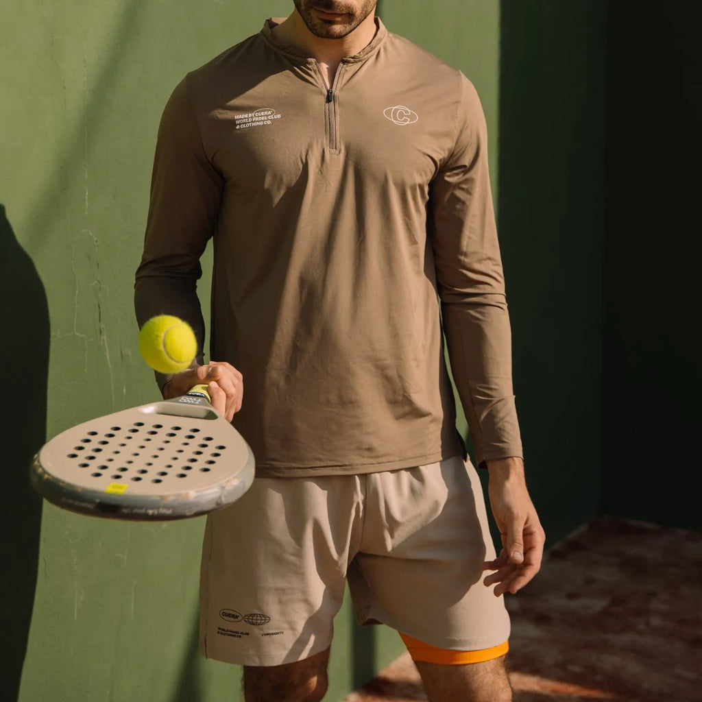 Cuera® Mens Active Globe Shorts Beige