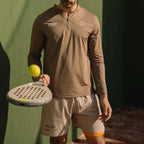 Cuera® Mens Active Globe Shorts Beige