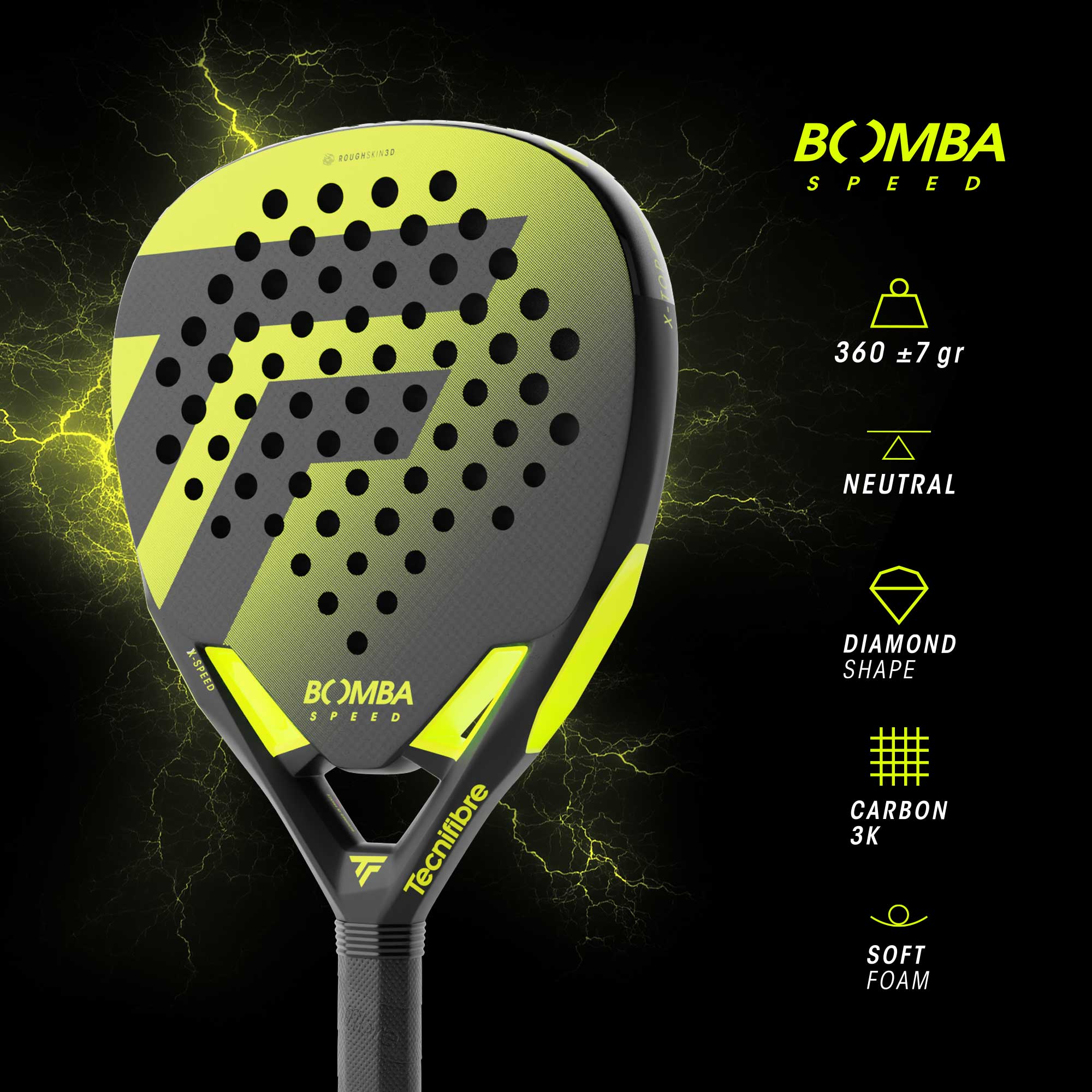 Tecnifibre Bomba Speed Padel Racket