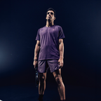 Babolat Men's Replica Short J. Lebron Black Plum