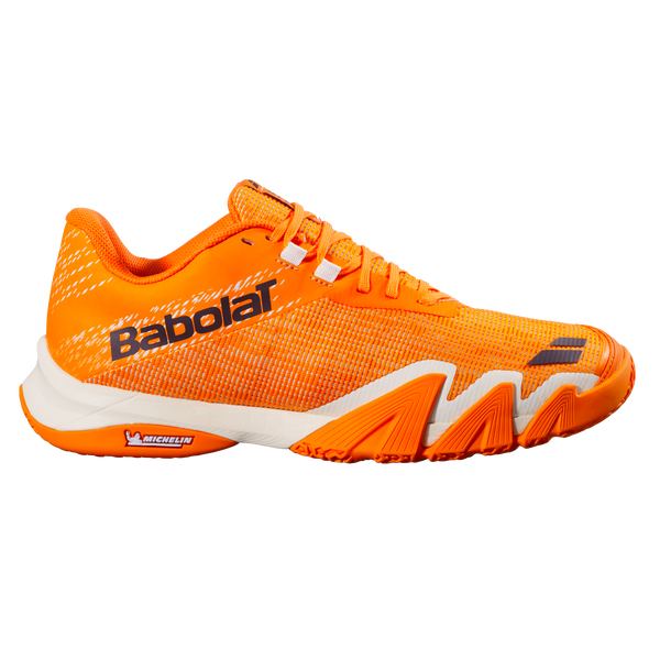 Babolat Jet Viva Men's Padel Shoes - Orange/Cream