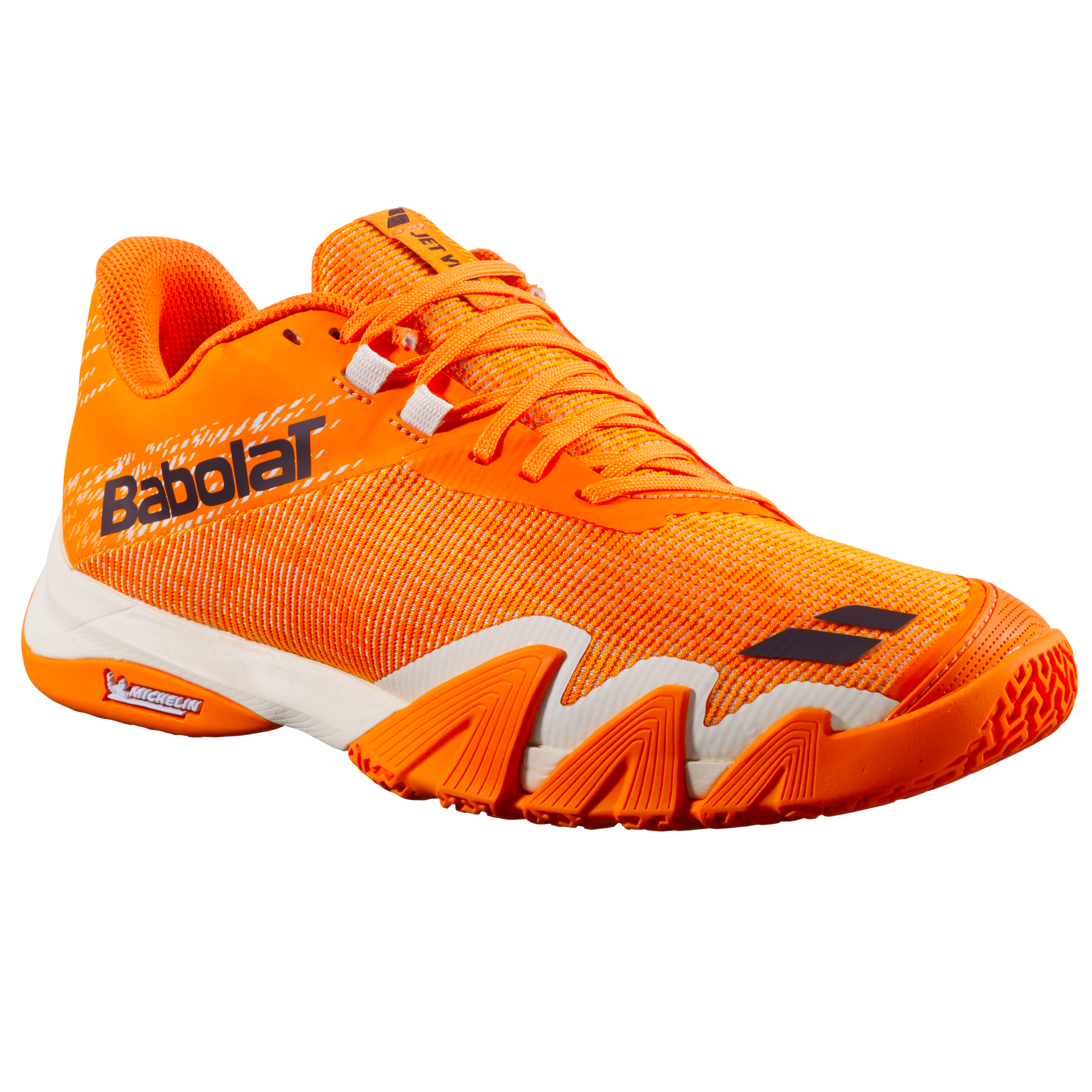 Babolat Jet Viva Men's Padel Shoes - Orange/Cream