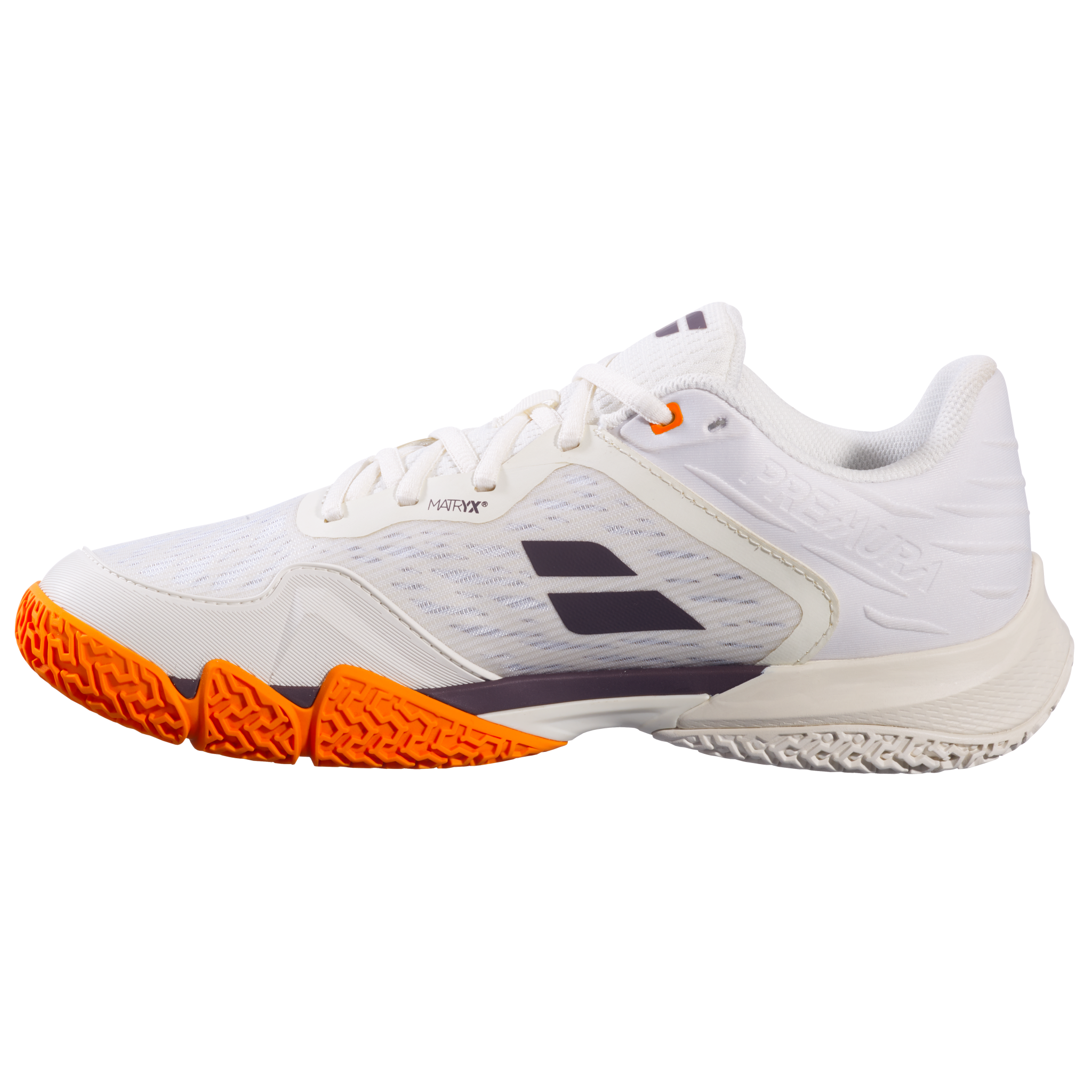Babolat Premura 3 Men’s Padel Shoes - Orange /Cream