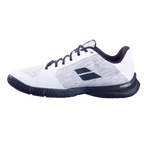 Babolat Jet Viva Men's Padel Shoes - White & Black