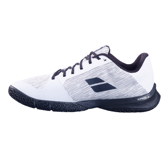 Babolat Jet Viva Men's Padel Shoes - White & Black