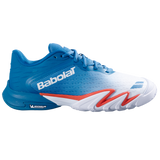 Babolat Premura 3 Men’s Padel Shoes - White & Blue
