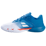 Babolat Premura 3 Men’s Padel Shoes - White & Blue