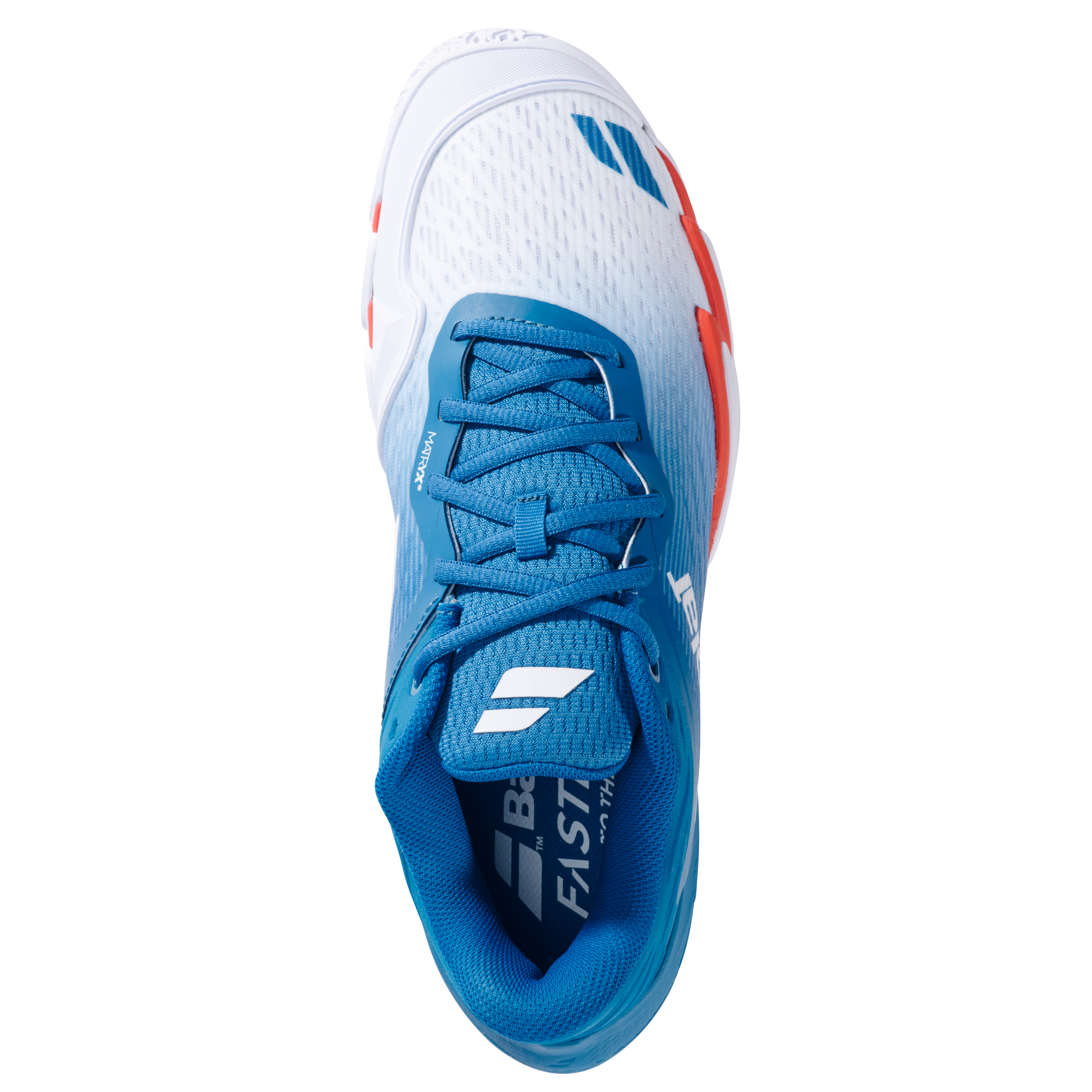 Babolat Premura 3 Men’s Padel Shoes - White & Blue