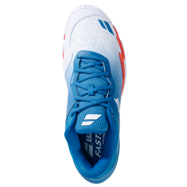 Babolat Premura 3 Men’s Padel Shoes - White & Blue