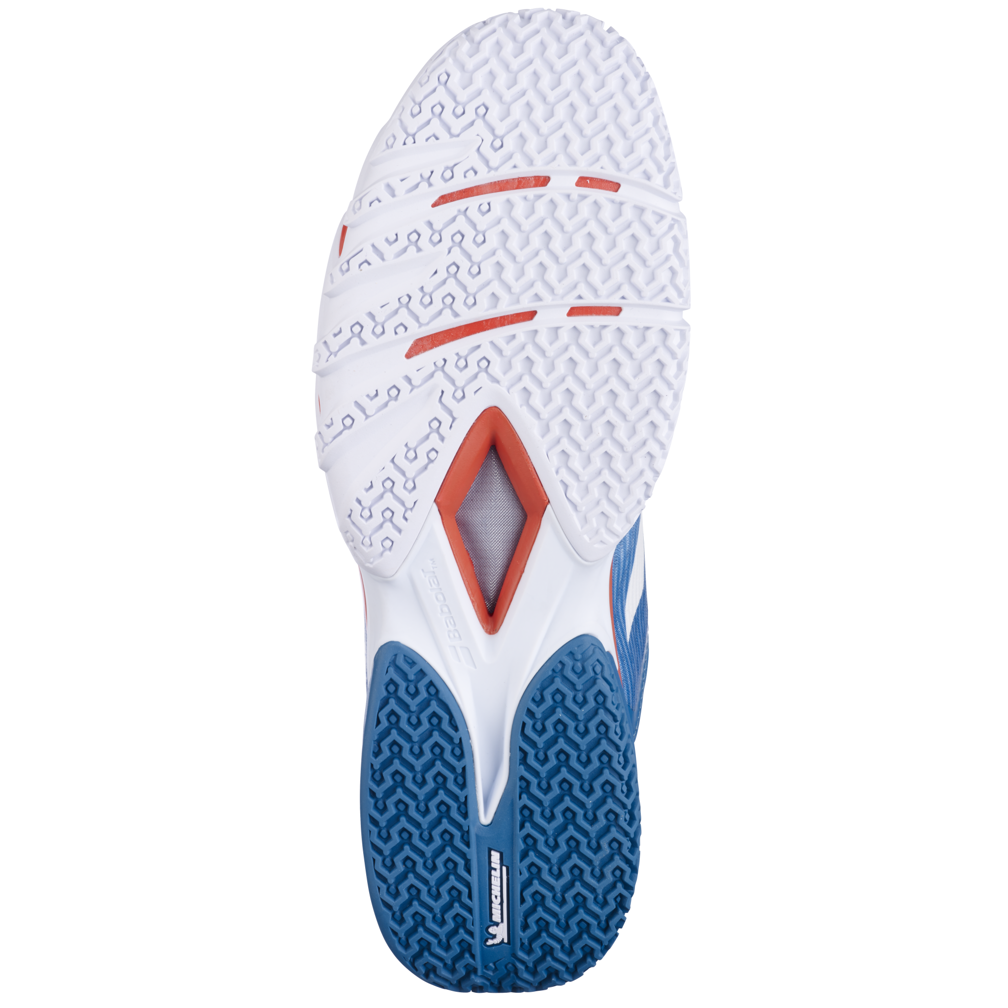 Babolat Premura 3 Men’s Padel Shoes - White & Blue