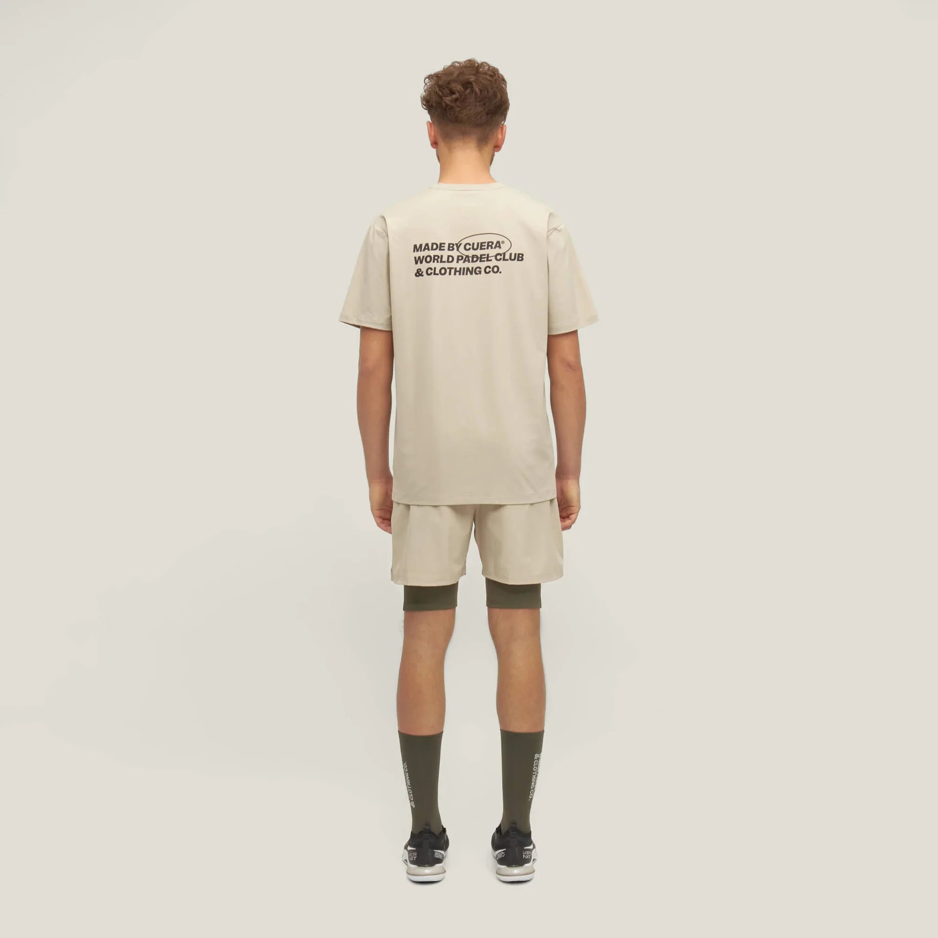 Cuera® Mens Active Globe Shorts Beige