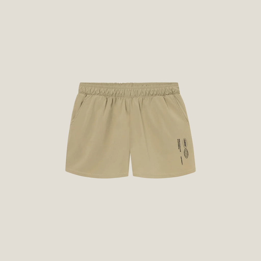 Cuera® Womens Active Globe Shorts Sand