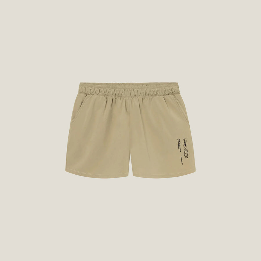 Cuera® Womens Active Globe Shorts Sand